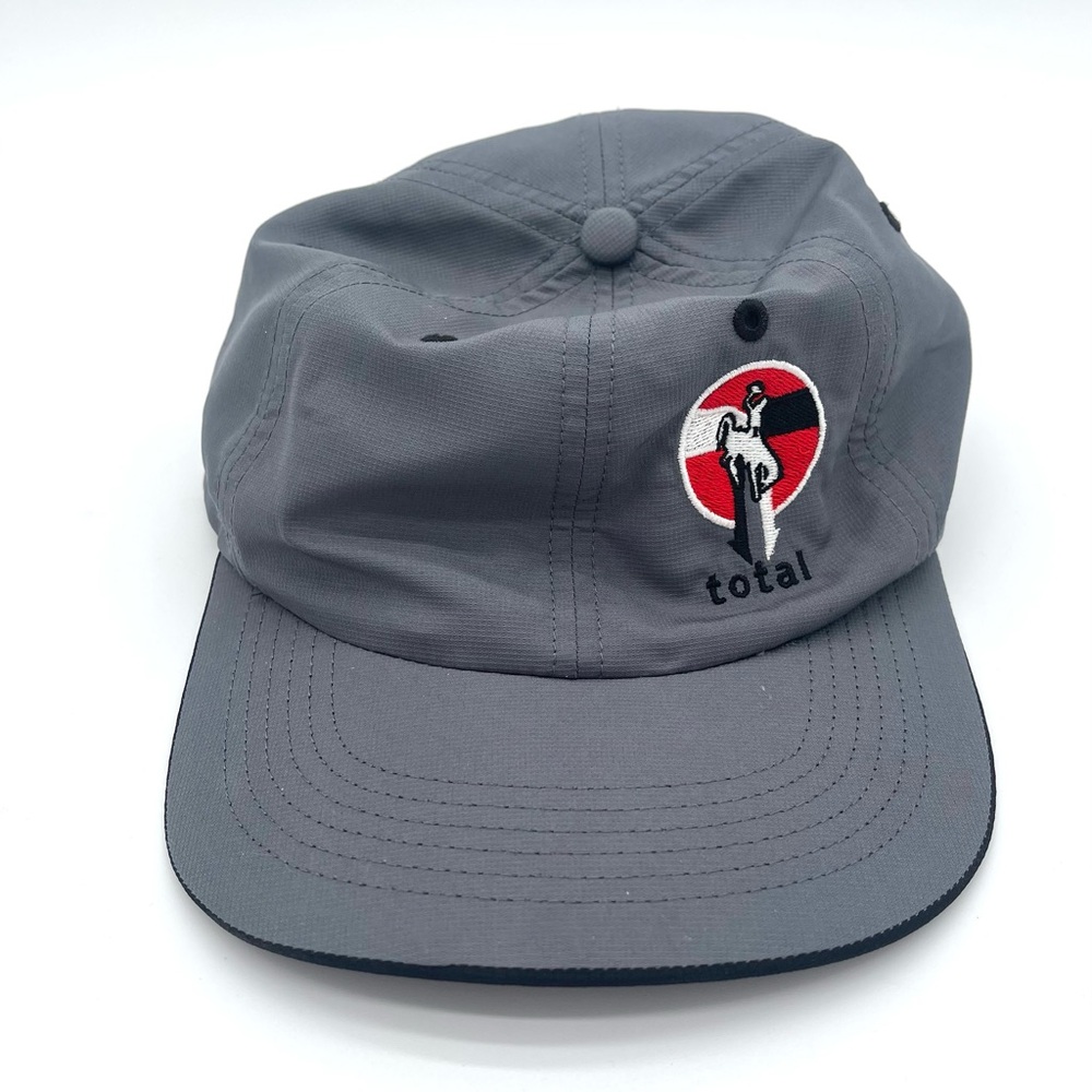 Total Richardson 155 Gray Baseball Cap Hat Adjustable Hook & Loop Cowboy Horse